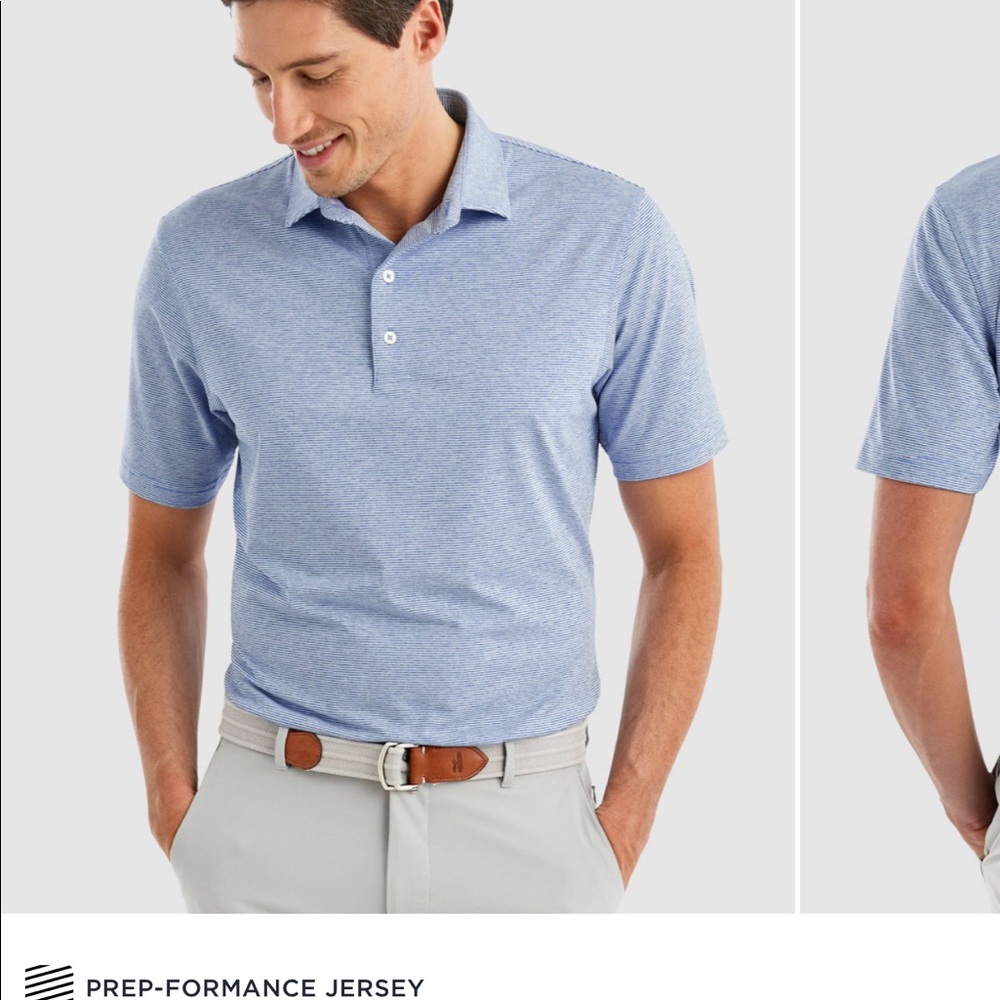 Johnnie-O Lyndon striped polo